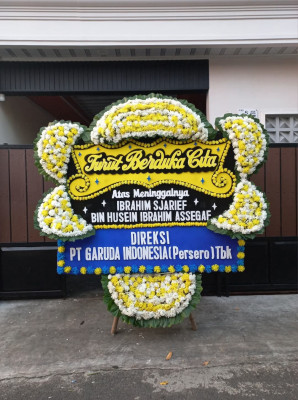 Papan Bunga Duka di Puday